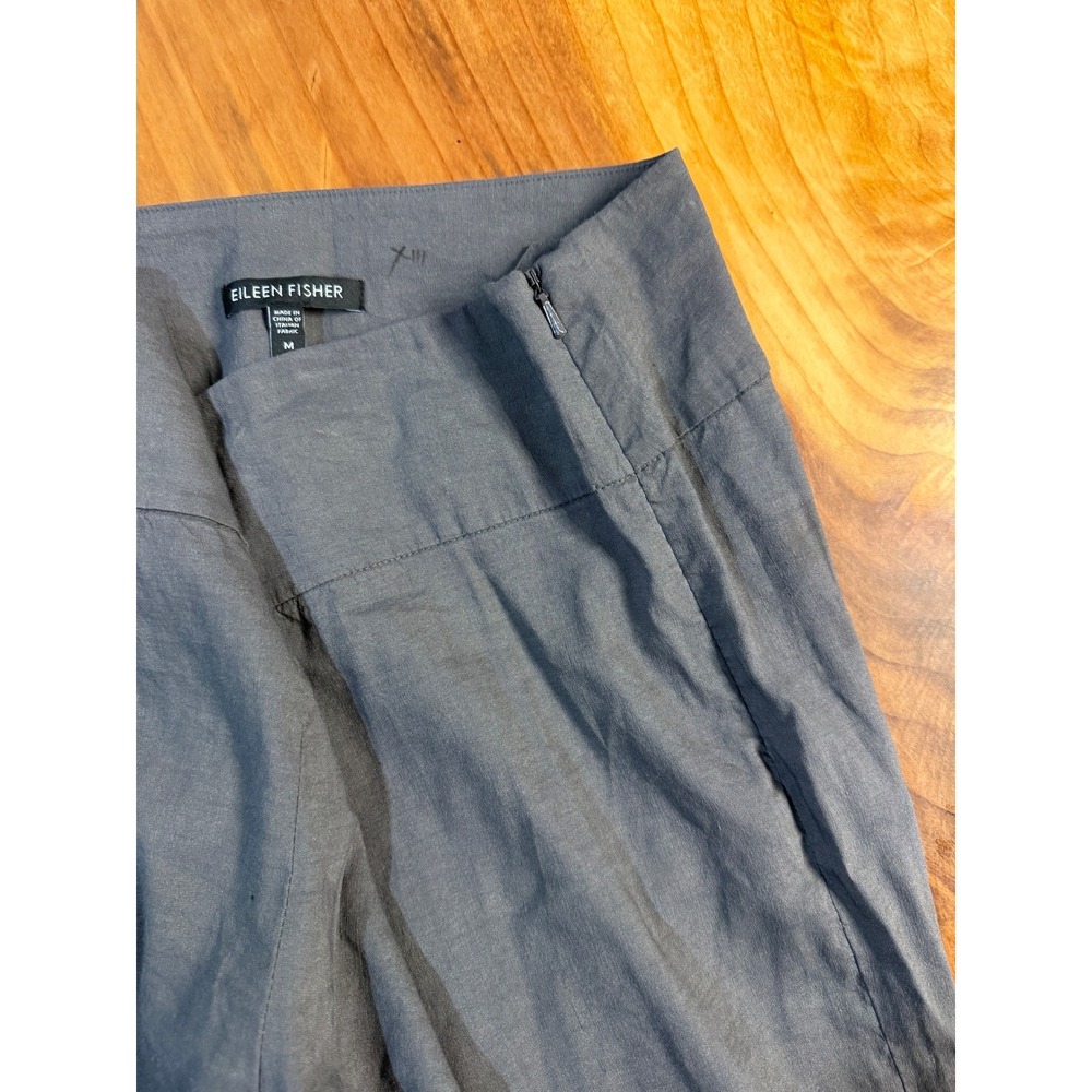 Eileen Fisher Women's Pants Medium Knit Career Linen Viscose Straight leg F25 - Picture 3 of 7
